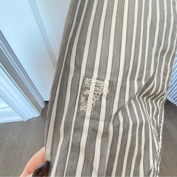 Versace Collection Stripped Long Sleeve Men Shirt Size M - Picture 7 of 12